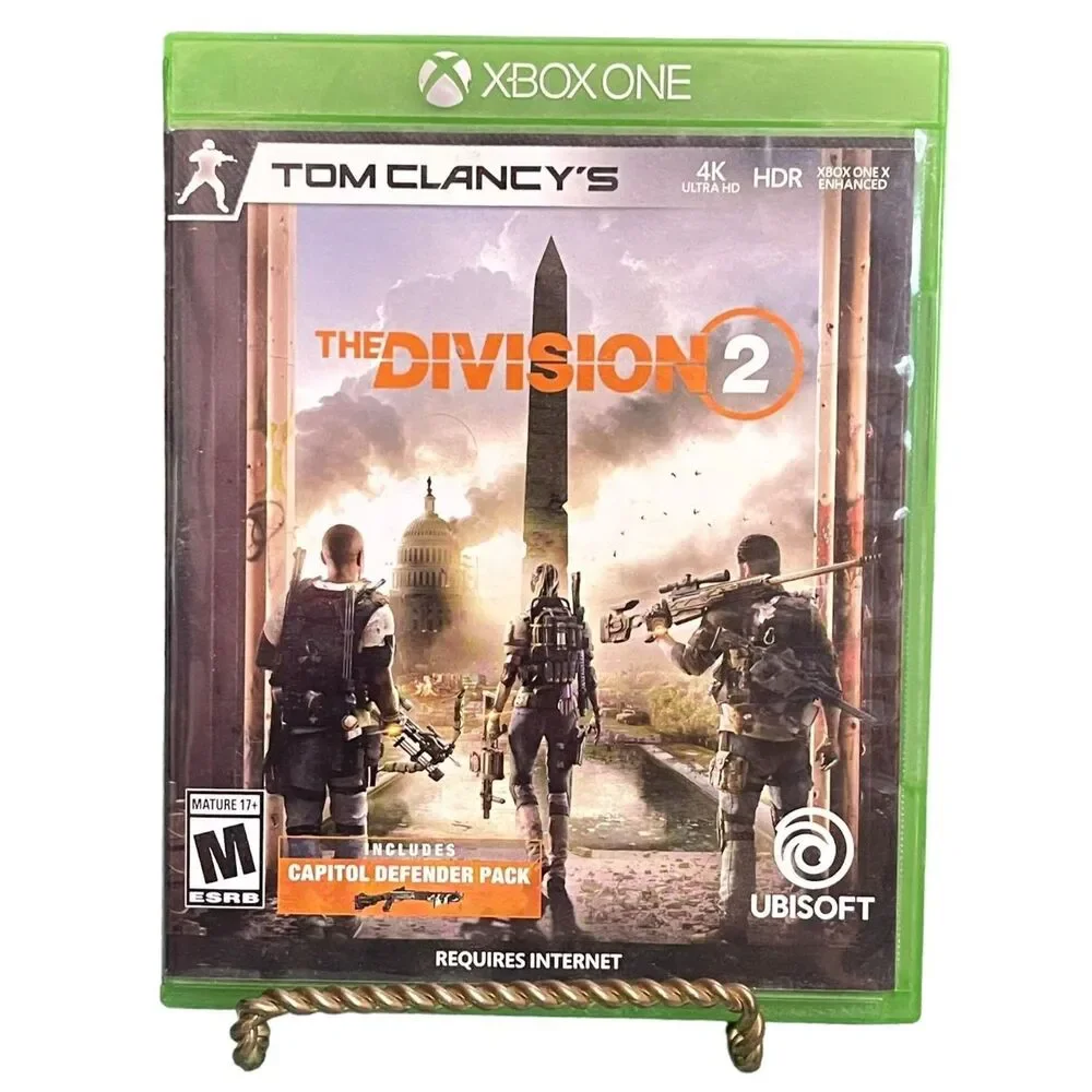 Tom Clancy's The Division 2 ( XBOX ONE) TESTED Complete Case Disc Video Game